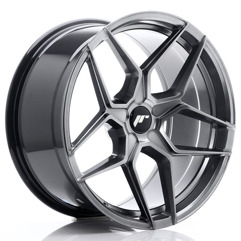 Jante JAPAN RACING  JR34 19x9,5 ET35-40 (5 trous sur mesure) BLANK Hyper Black