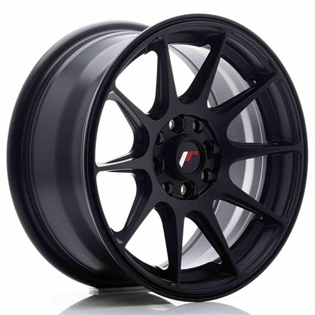 JR Wheels JR11 15x7 ET30 4x100/108 Flat Black