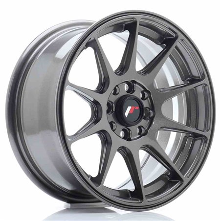 JR Wheels JR11 15x7 ET30 4x100/114 Hyper Gray