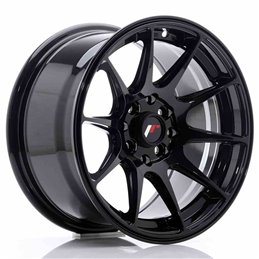 JR Wheels JR11 15x8 ET25 4x100/114 Glossy Black