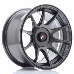 JR Wheels JR11 15x8 ET25 Blank Hyper Gray