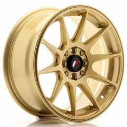 JR Wheels JR11 16x7 ET25 4x100/108 Gold