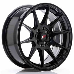 JR Wheels JR11 16x7 ET30 4x100/114 Glossy Black