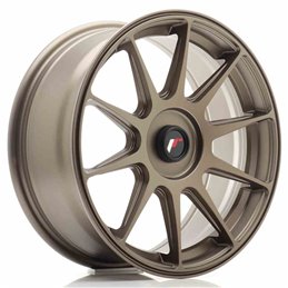 JR Wheels JR11 17x7,25 ET35-40 Blank Matt Bronze
