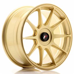 JR Wheels JR11 17x8,25 ET35 Blank Gold