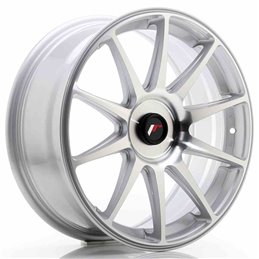 JR Wheels JR11 18x7,5 ET35-40 Blank Silver Machined