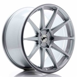 JR Wheels JR11 20x10 ET40 5H BLANK Hyper Silver