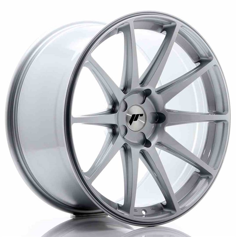 JR Wheels JR11 20x10 ET40 5H BLANK Hyper Silver
