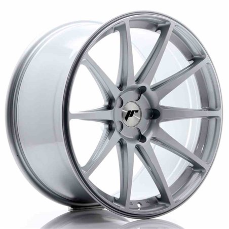JR Wheels JR11 20x10 ET40 5H BLANK Hyper Silver
