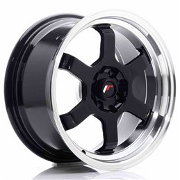 JR Wheels JR12 16x8 ET15 4x100/114 Gloss Black