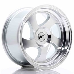 JR Wheels JR15 15x8 ET20 Blank Machined Silver