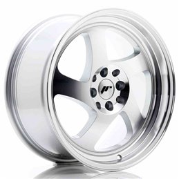 JR Wheels JR15 17x8 ET35 5x108/114,3 Machined Silver