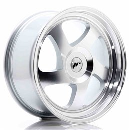 JR Wheels JR15 17x8 ET35 Blank Silver Machined