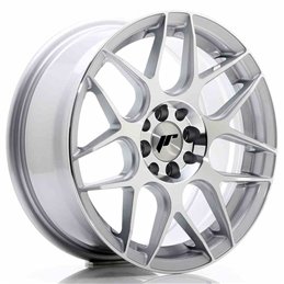 JR Wheels JR18 16x7 ET25 4x100/108 Silver Machined