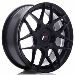 JR Wheels JR18 17x7 ET20-40 Blank Matt Black