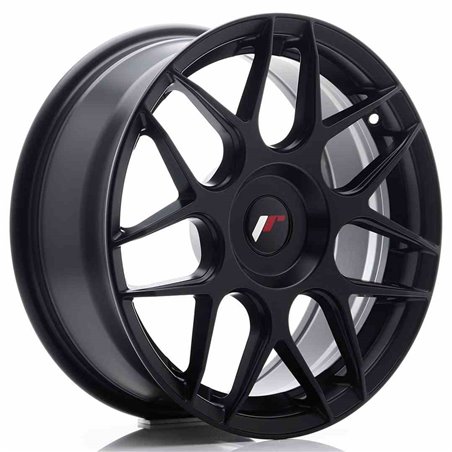 JR Wheels JR18 17x7 ET20-40 Blank Matt Black