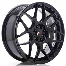 JR Wheels JR18 17x7 ET40 4x100/108 Glossy Black