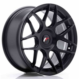 JR Wheels JR18 17x8 ET35 Blank Matt Black