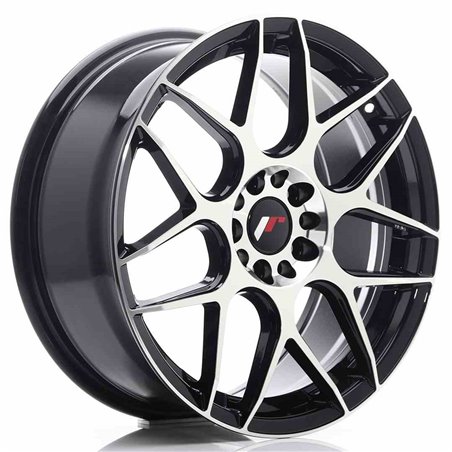 JR Wheels JR18 18x7,5 ET40 5x112/114 Black Machined
