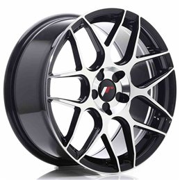 JR Wheels JR18 18x8,5 ET35-45 5H Blank Black Machined