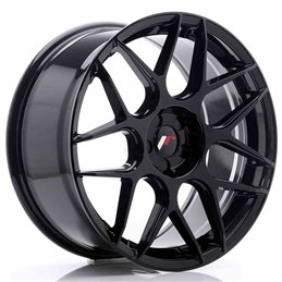 JR Wheels JR18 19x8,5 ET25-42 5H Blank Glossy Black