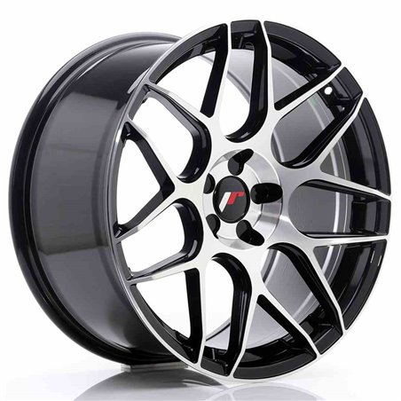 JR Wheels JR18 19x9,5 ET35 5H Blank Black Machined