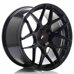 JR Wheels JR18 20x10 ET20-45 5H Blank Glossy Black