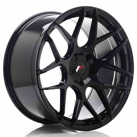 JR Wheels JR18 20x10 ET20-45 5H Blank Glossy Black