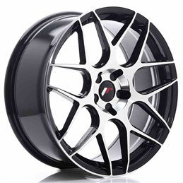 JR Wheels JR18 20x8,5 ET20-40 5H Blank Glossy Black