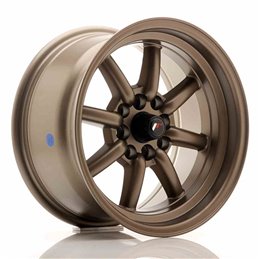 JR Wheels JR19 15x8 ET0 4x100/114 Matt Bronze