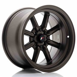 JR Wheels JR19 16x9 ET-15 4x100/114 Matt Bronze