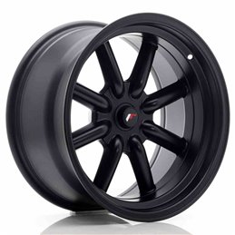 JR Wheels JR19 17x9 ET-25-(-10) BLANK Matt Black