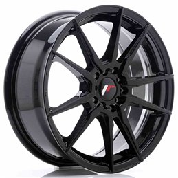 JR Wheels JR21 17x7 ET40 5x100/114 Glossy Black