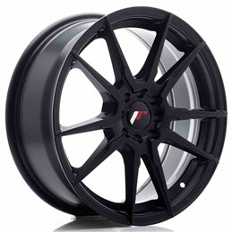 JR Wheels JR21 17x7 ET40 5x100/114 Matt Black