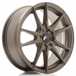 JR Wheels JR21 17x7 ET40 5x108/112 Matt Bronze