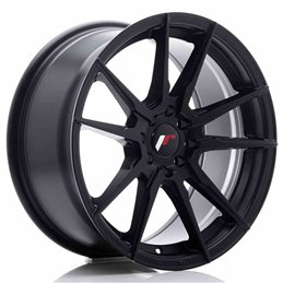 JR Wheels JR21 17x8 ET35 4x100/114 Matt Black