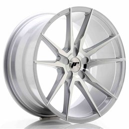 JR Wheels JR21 19x9,5 ET20-40 5H BLANK Silver Machined Face