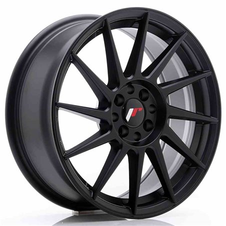 JR Wheels JR22 17x7 ET35 5x100/114 Matt Black