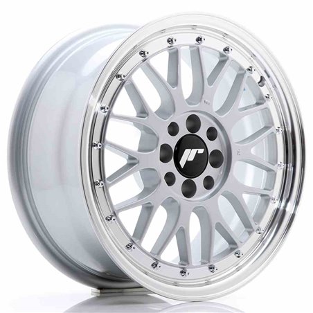 JR Wheels JR23 16x7 ET40 4x100/114,3 Hyper Silver w/Machined Lip