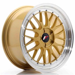 JR Wheels JR23 18x8,5 ET25-48 5H BLANK Gold w/Machined Lip