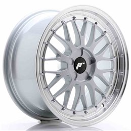 JR Wheels JR23 18x8,5 ET25-48 5H BLANK Hyper Silver w/Machined Lip