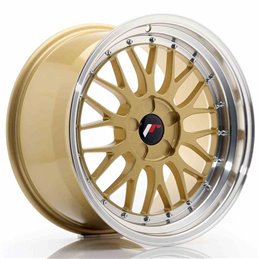 JR Wheels JR23 18x9,5 ET25-48 5H BLANK Gold w/Machined Lip