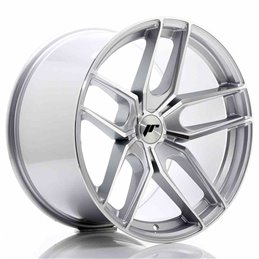 JR Wheels JR25 19x11 ET20-40 5H BLANK Silver Machined Face