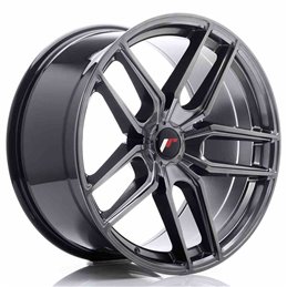 JR Wheels JR25 20x10 ET20-40 5H BLANK Hyper Black