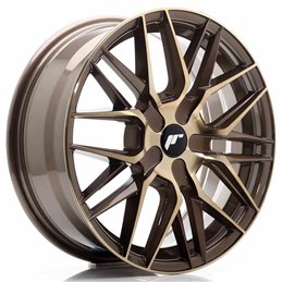 JR Wheels JR28 17x7 ET20-45 BLANK Platinum Bronze