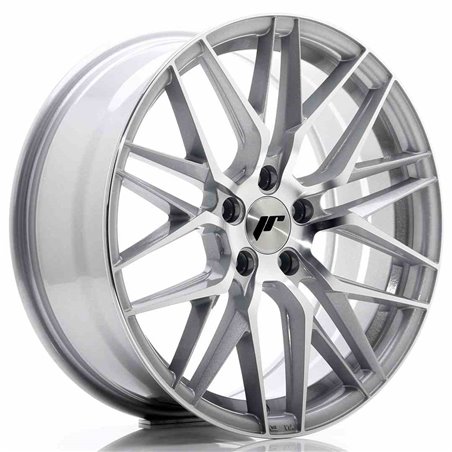 JR Wheels JR28 18x7,5 ET40 5x112 Silver Machined Face