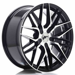 JR Wheels JR28 18x8,5 ET40 5H BLANK Gloss Black Machined Face
