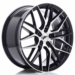 JR Wheels JR28 19x8,5 ET35 5x120 Gloss Black Machined Face