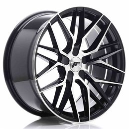 JR Wheels JR28 19x9,5 ET20-40 5H BLANK Gloss Black Machined Face