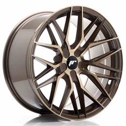 JR Wheels JR28 20x10 ET20-40 5H BLANK Platinum Bronze